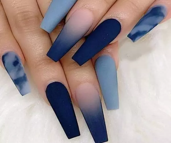 10 Blue Nail Art Designs You Must Try in 2024