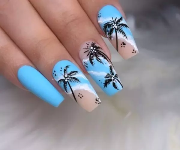 25 Stunning Blue Nail Design Ideas For 2023 | Fabbon