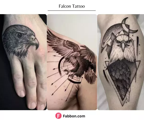 Falcon Tattoo Commission by IAmNoBro.deviantart.com on @DeviantArt | Falcon  tattoo, Seagull tattoo, Tattoo designs
