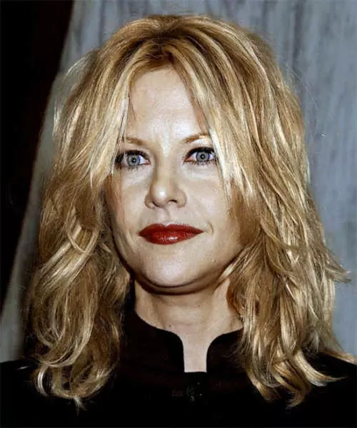 Medium-Length-Meg-Ryan-Hairstyles-Layers-Haircut