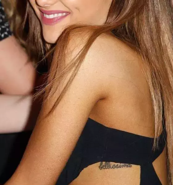Ariana-Grandes-Bellissima-Tattoo
