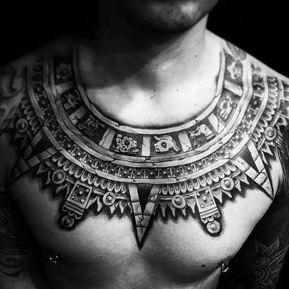 35 Aztec Tattoo Ideas for the Warrior in You _ Inspirationfeed