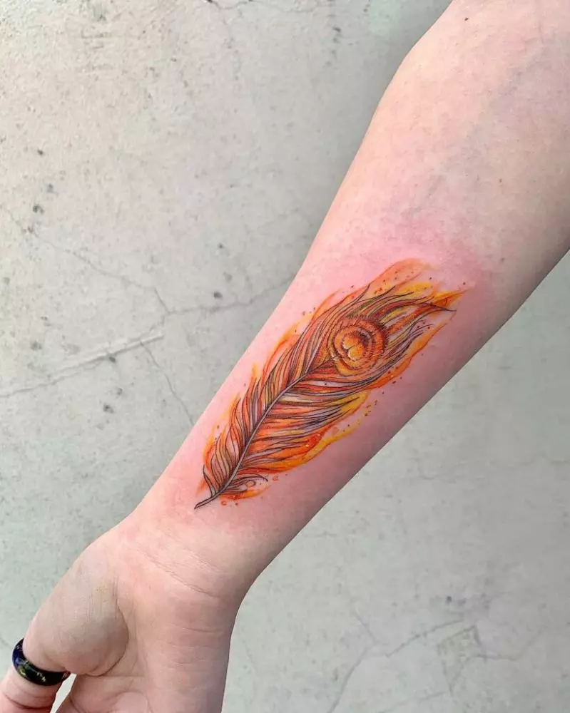 Phoenix-Feather-Tattoos