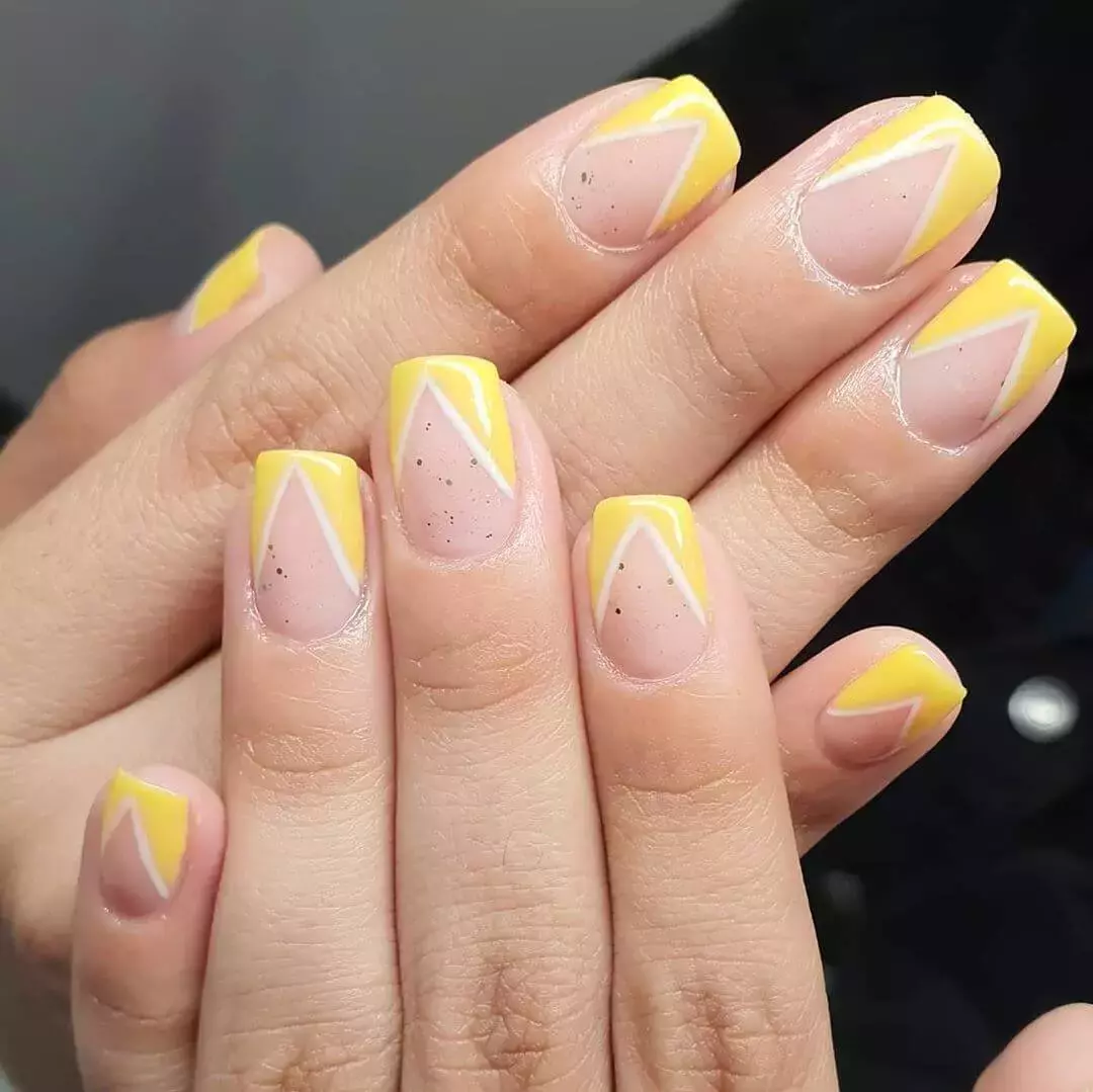 Yellow Nail Designs for Crafting Sparkling Unique Nail Creations