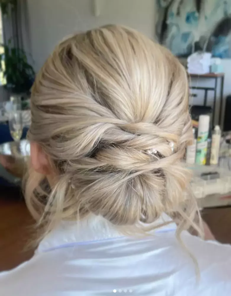 Low-Twisted-Bun-hairstyle