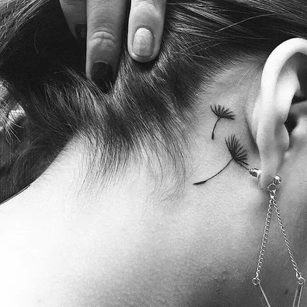 ear-dandelion-tattoo