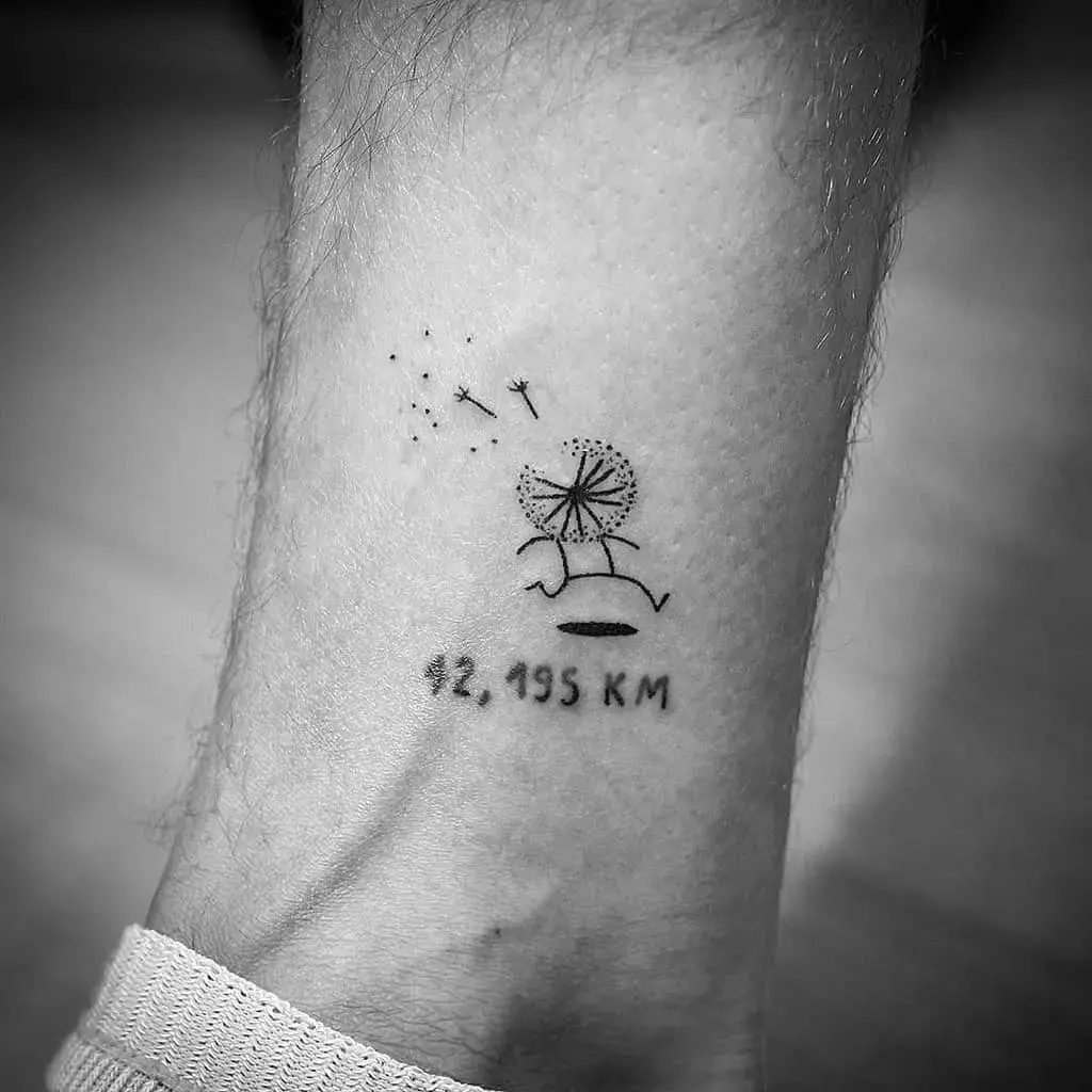 small-dandelion-tattoo-with-numbers