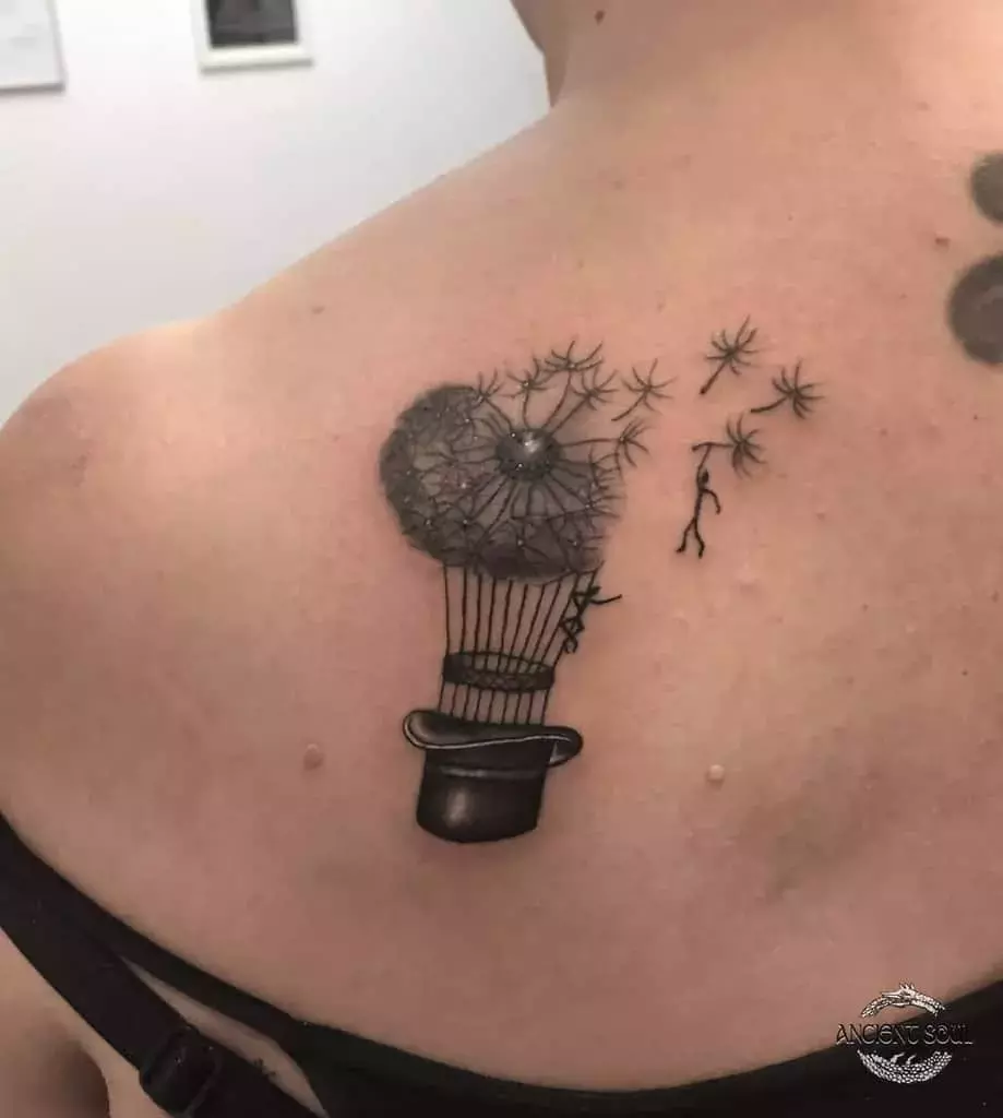 creative-dandelion-tattoo