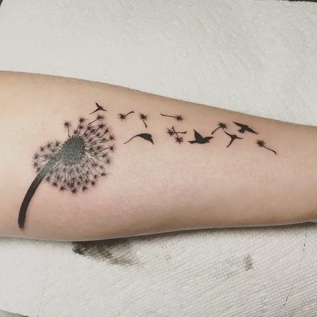 Make a wish tattoo #dandeliontattoo #makeawish | Small wrist tattoos, Wrist  tattoos for women, Tattoos for women small