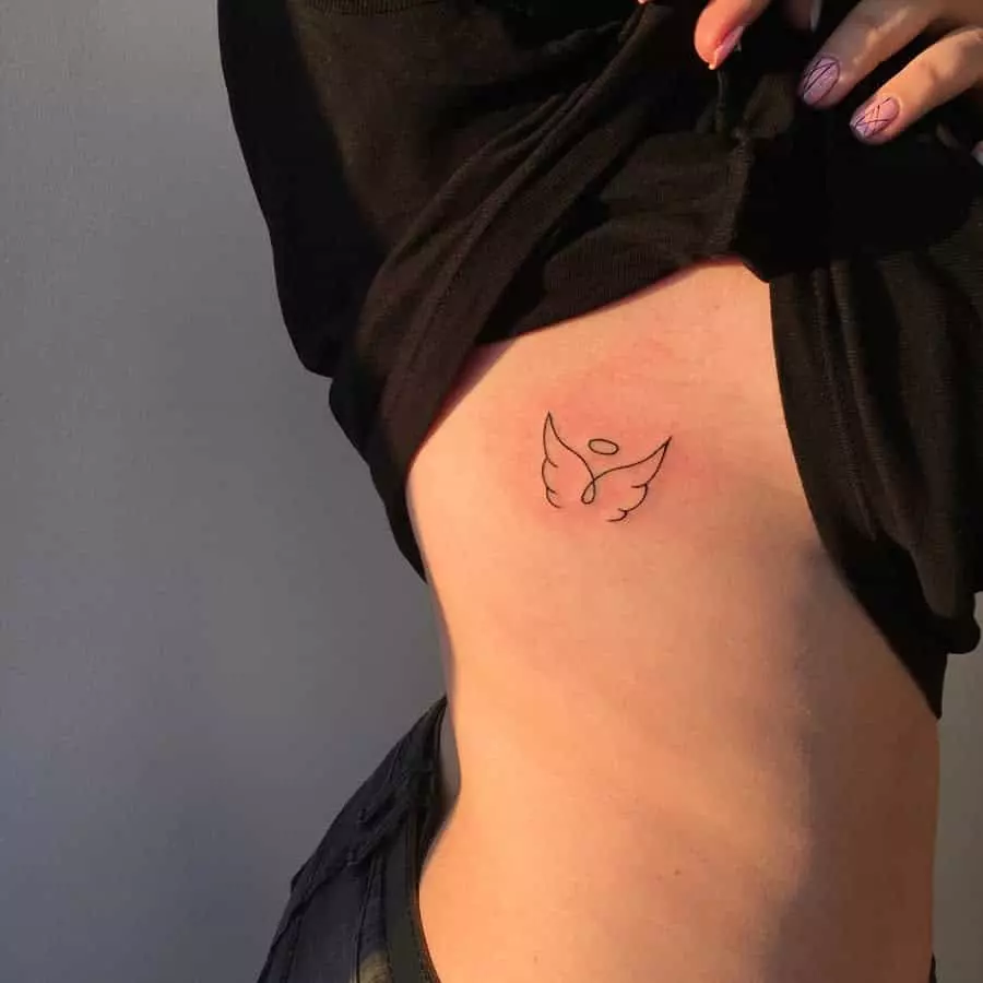 small-angel-wing-tattoo