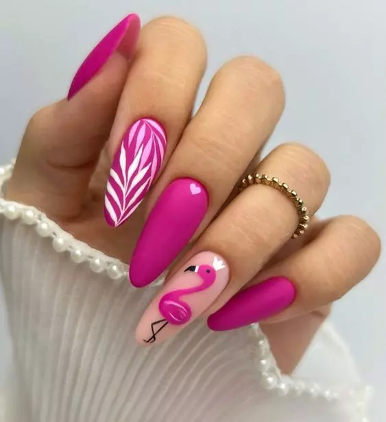 flamingo-nails