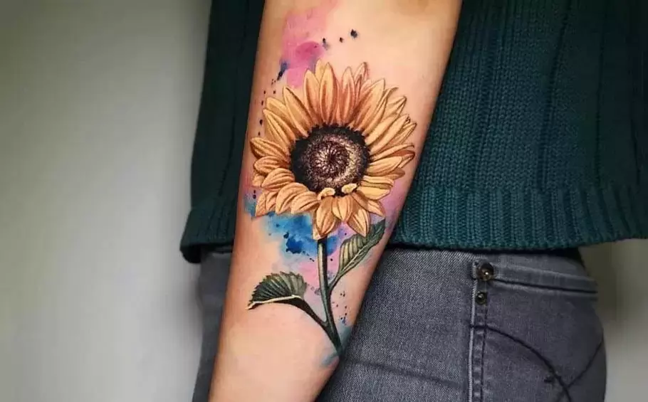 big-Sunflower-tattoo