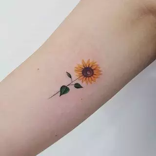 colorful-sunflower-tattoo