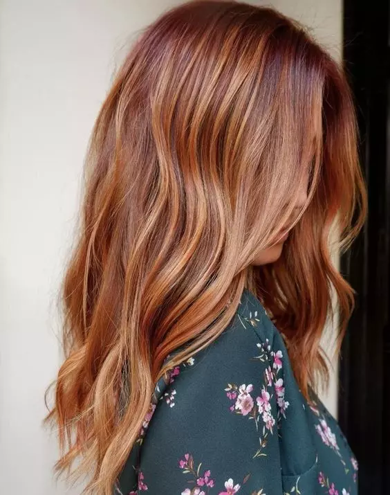 Strawberry Blonde On Red Hair