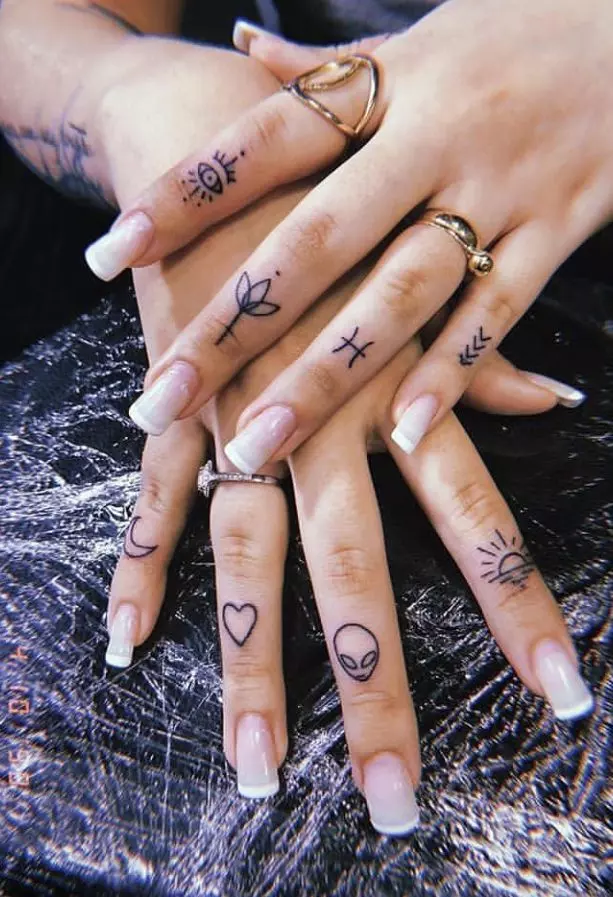 16-finger-tattoo-for-women