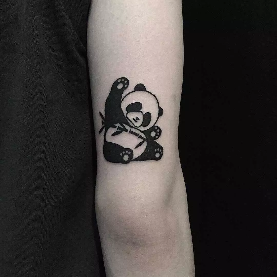 panda-animal-tattoo