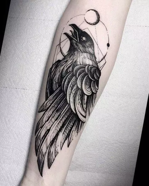 Raven-tattoo-with-meaning