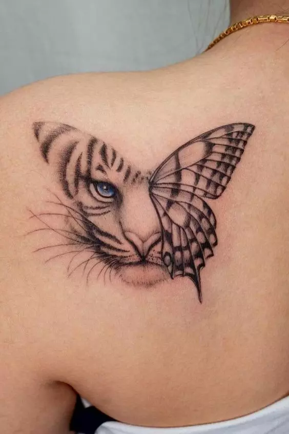 tiger-and-butterfly-tattoo