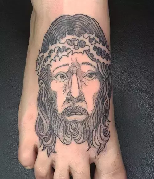 Jesus-Tattoo-On-The-Foot (1)