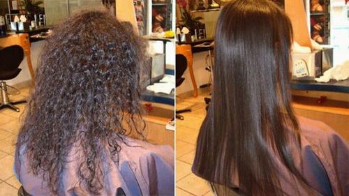 What are the steps involved in keratin treatment?