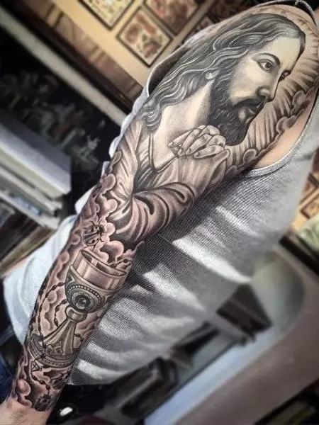Jesus-Half-Sleeve-Tattoo-2