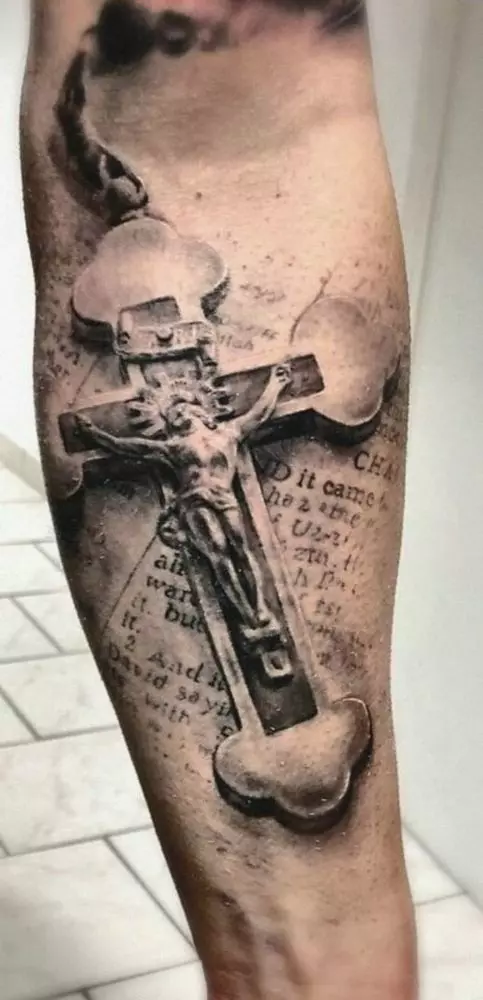 Key-chain-Jesus-tattoo