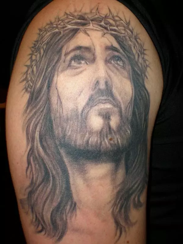 Jesus-portrait-Tattoo