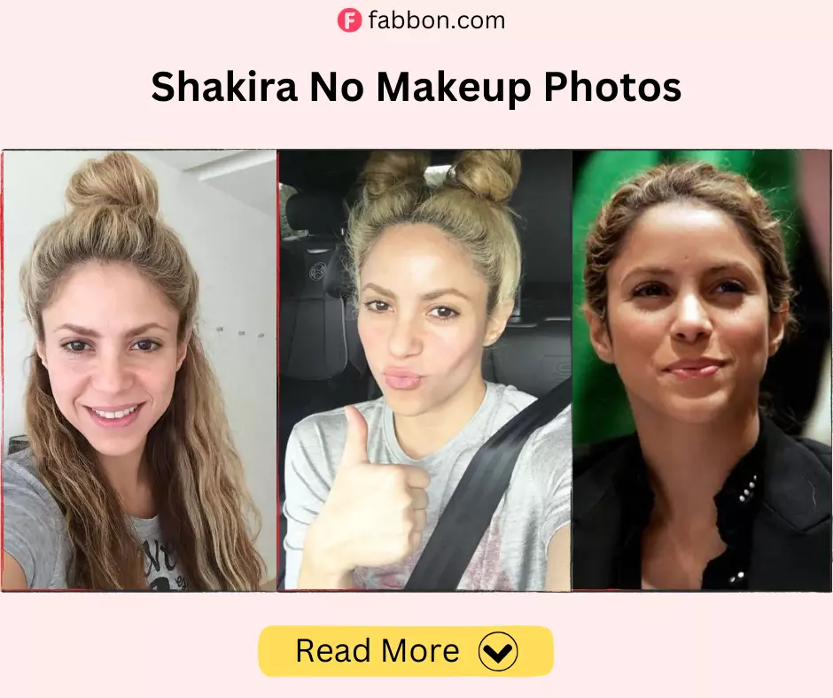 Shakira-no-makep-photo