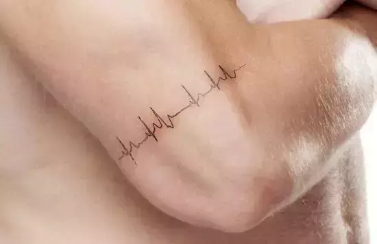 heartbeat-tattoo-for-men