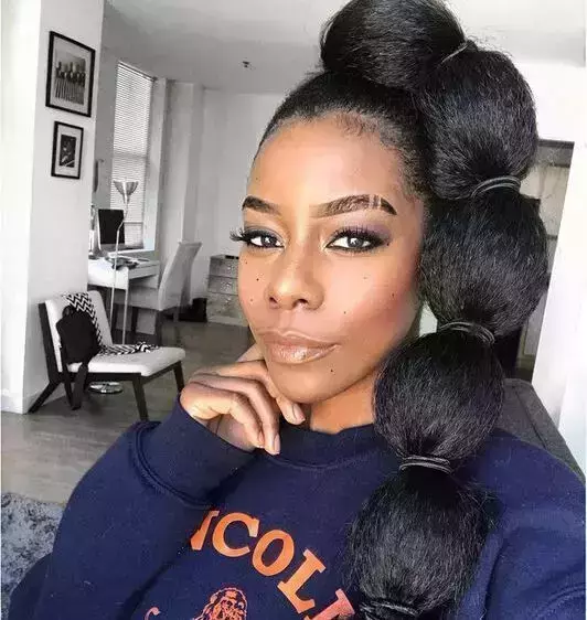 Puffy-Ponytail-Hairstyles-For-Black-Women