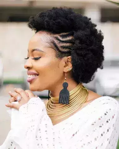 Short-Black-Hairstyles-With-Braids