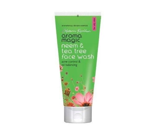 6- Aroma magic neem and tea tree face wash