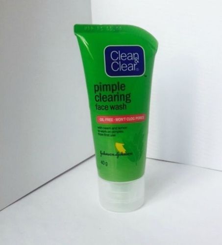 8- Clean and clear pimple clearing face wash