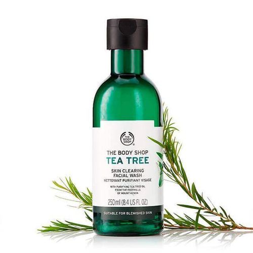 12- The Body Shop Tea Tree Skin Clearing Face Wash