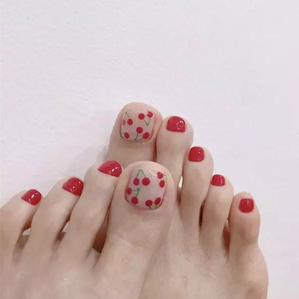 Cherry-Toe-Nails