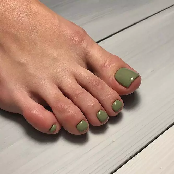 toe-nail-colors-amazing-designs-olive-green
