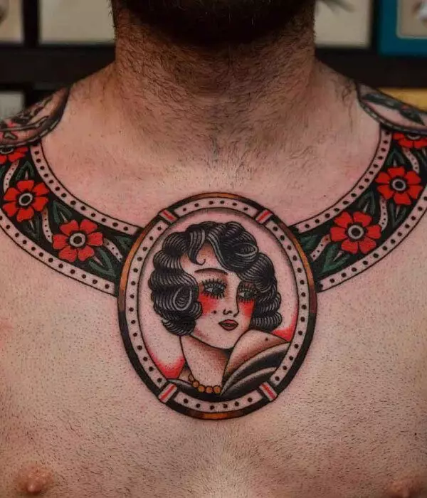 American-Tradition-on-Collarbone-Tattoo