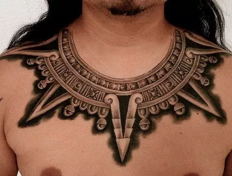 Tribal-collar-bone-tattoo