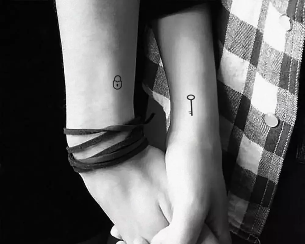 Tattoo uploaded by owner and operator of Rasha Tattoo • Cute small tattoo ,  perfect for couples! #rashatattoo #couple #couplegoals #coupletattoos  #cutetattoos #smalltattoos #tattooideas #handtattoo #penticton  #pentictontattoo #pentictonartist #okanagan ...