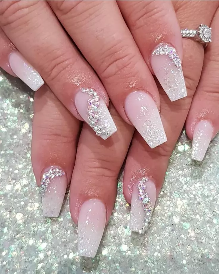best wedding nail ideas for elegant brides : r/Nails