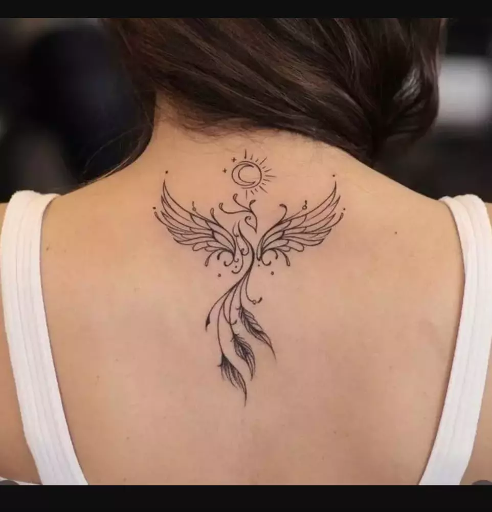 phoenix-bird-with-sun-tattoo