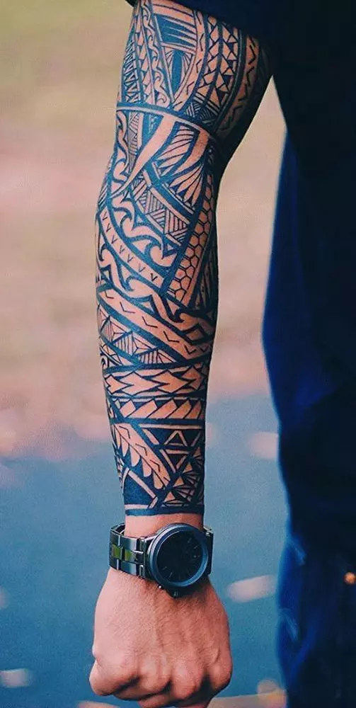 maori-tattoo-on-arm