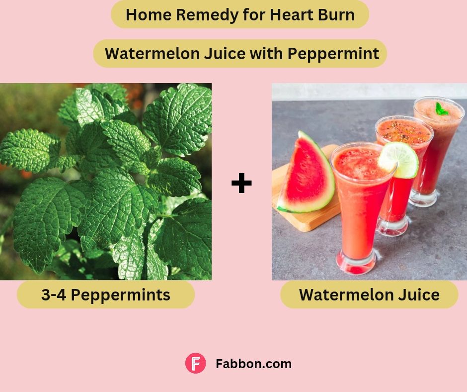 Home remedy for heartburn
