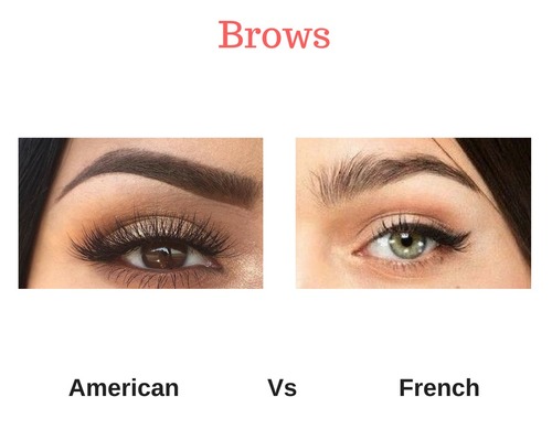 American Makeup Vs French Know