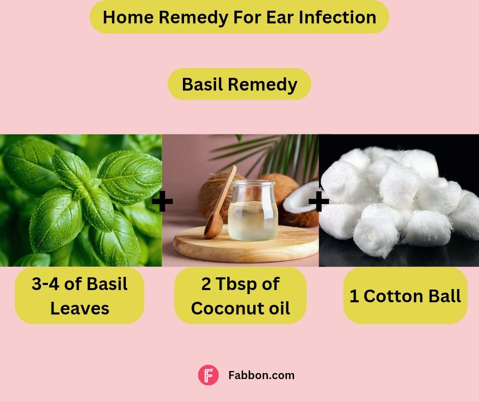 Home remedy for ear infection