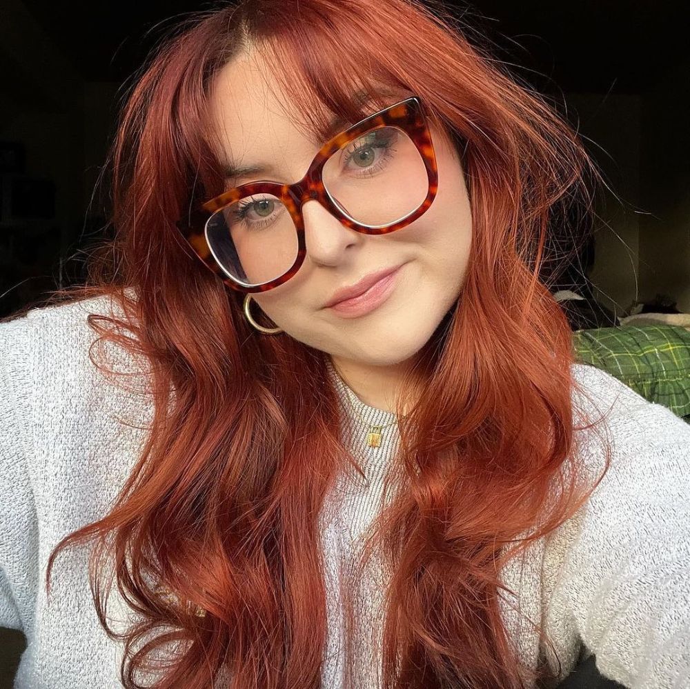 Bangs with Glasses