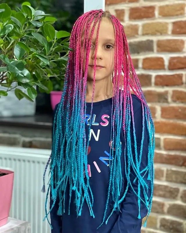 ombre-box-braids-for-kids