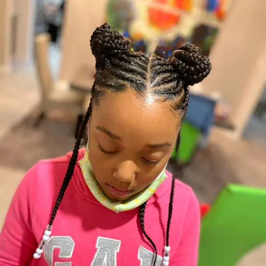 Space-Buns-with-Box-Braids-for-kids