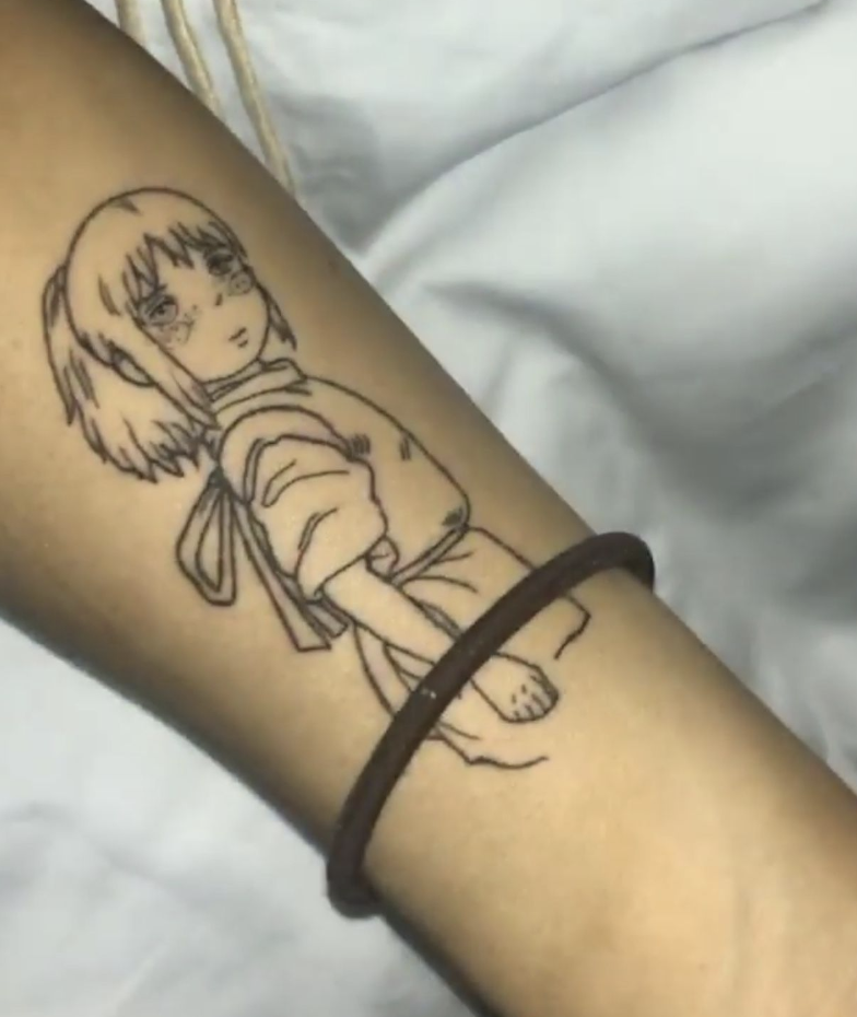 Chihiro-ariana-tattoo