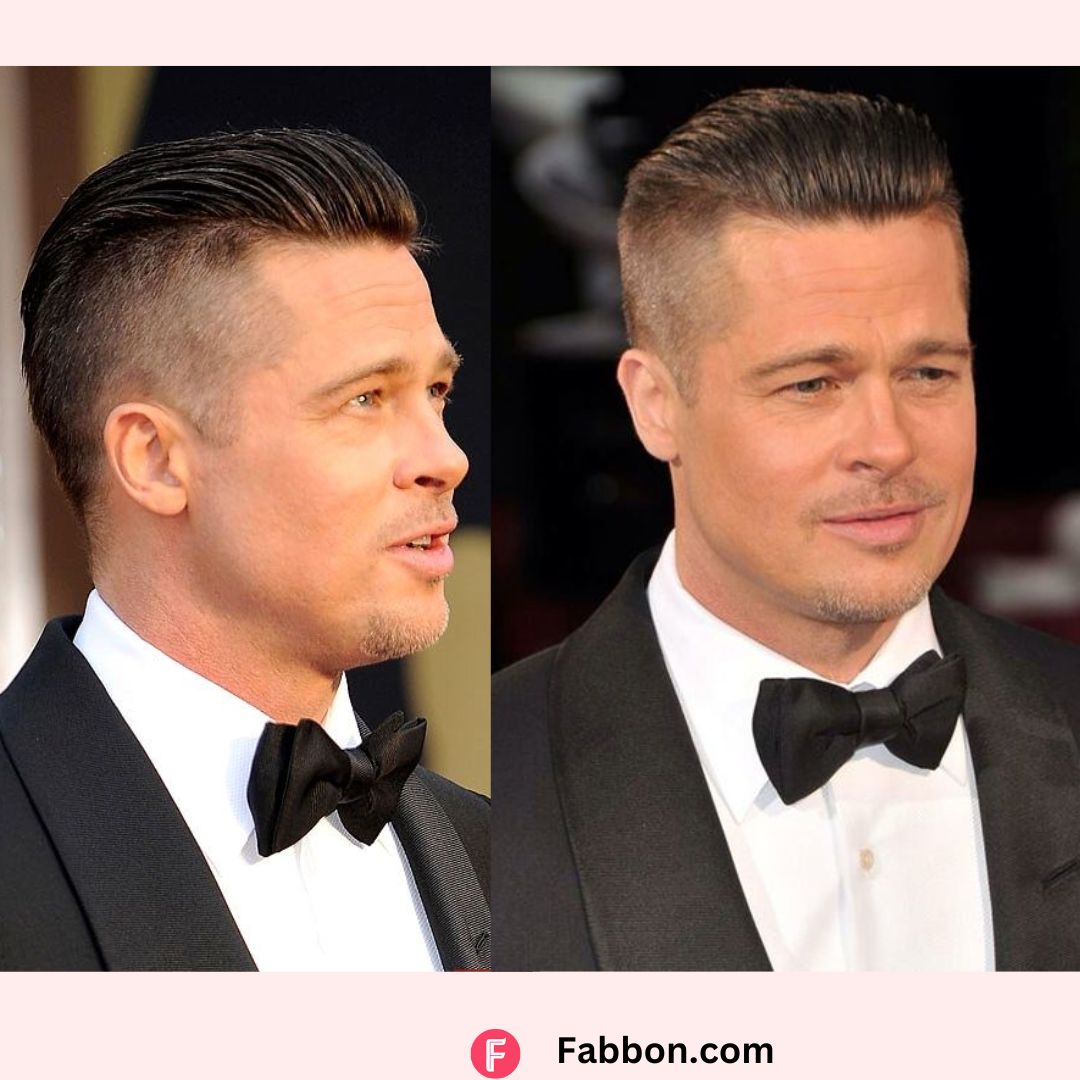 Slickback Undercut Brad Pitt